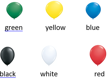 colors in English
